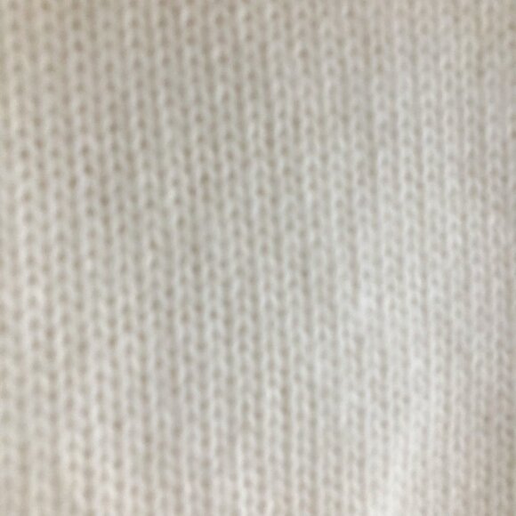 SARAH SPENCER Neutral Angora Lambswool Blend Fuzzy Knit Sweater US M - Picture 7 of 7